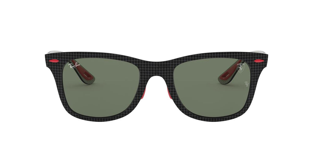 Ray-Ban RB8395M - F05471 - Matte Carbon On Matte Allutex - 52 mm