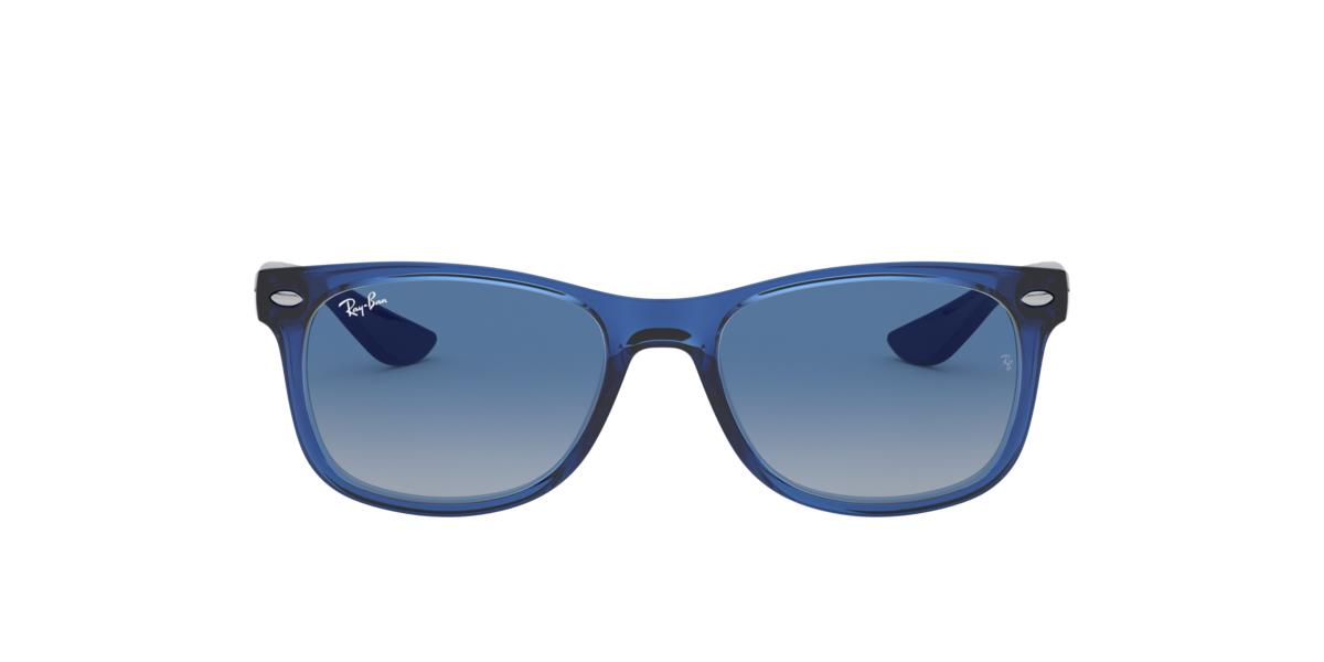 Ray-Ban RJ9052S JUNIOR NEW WAYFARER - 70624L - Transparent Blue - 48 mm