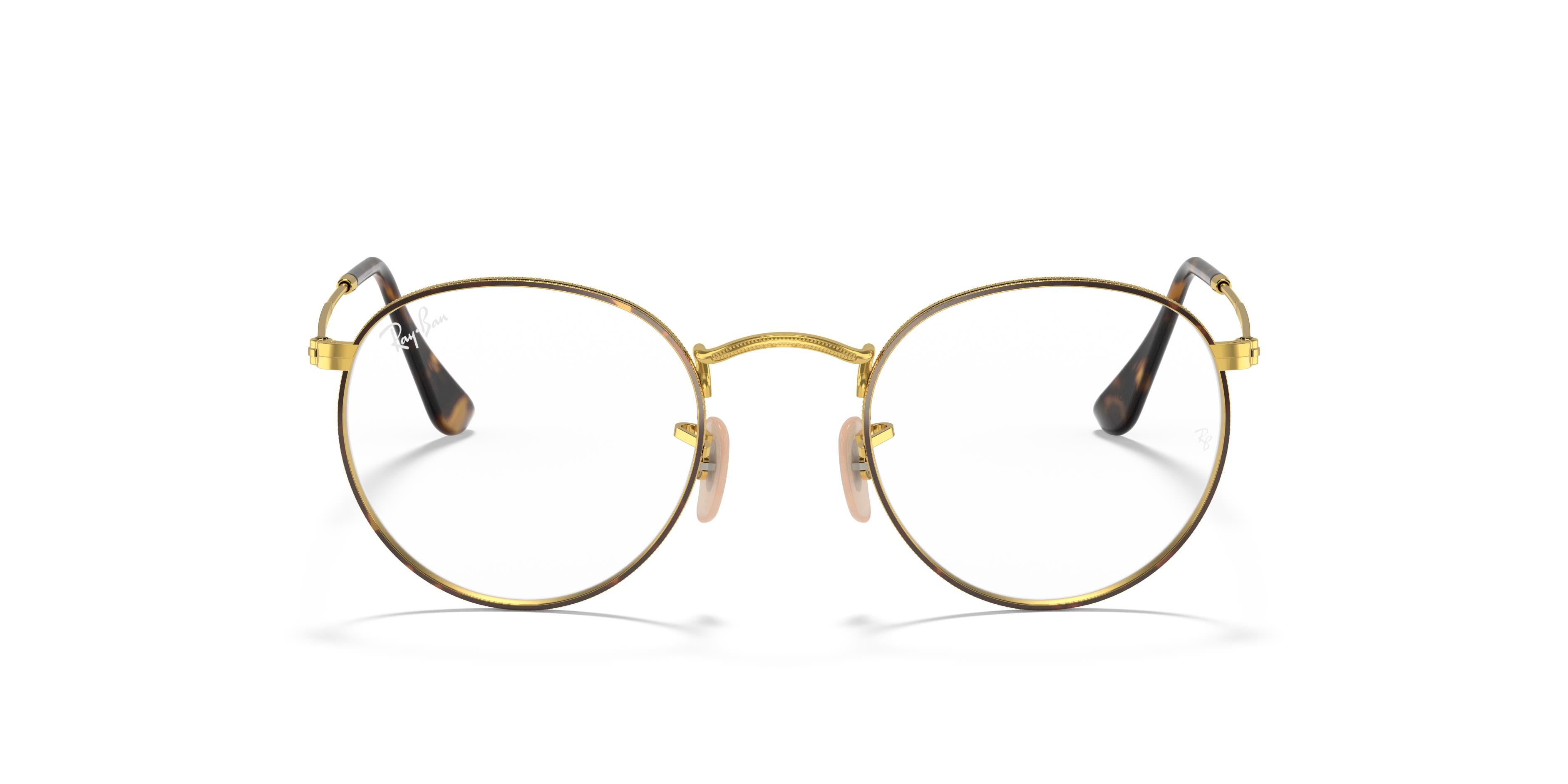 Ray-Ban RX3447V ROUND METAL - 2945 - Havana On Arista - 47 mm