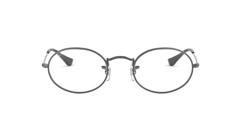 Ray-Ban RX3547V OVAL - 2502 - Gunmetal - 48 mm