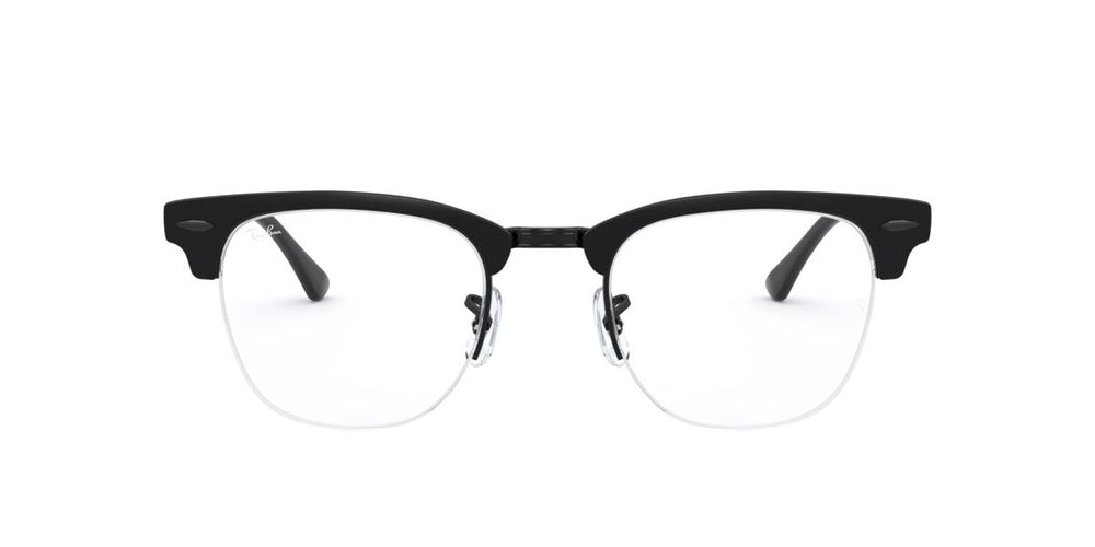 Ray-Ban RX3716VM CLUBMASTER METAL - 2904 - Matte Black On Black - 50 mm