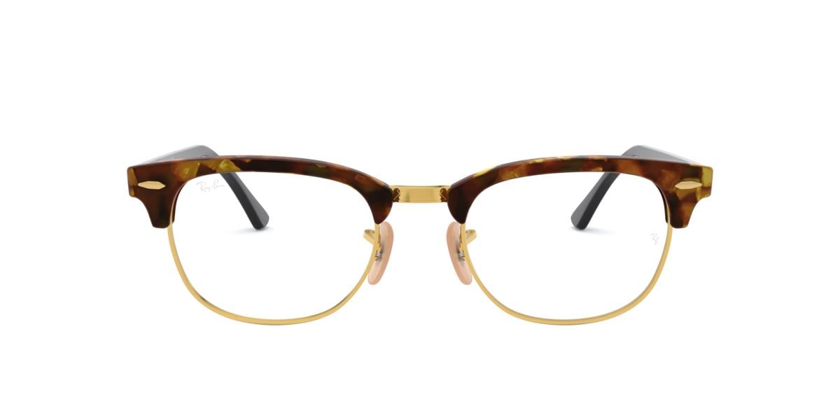 Ray-Ban RX5154 CLUBMASTER - 5494 - Brown Havana - 49 mm