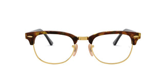 Ray-Ban RX5154 CLUBMASTER - 5494 - Brown Havana - 49 mm