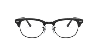 Ray-Ban RX5154 CLUBMASTER - 8049 - Wrinnkled Black On Black - 51 mm