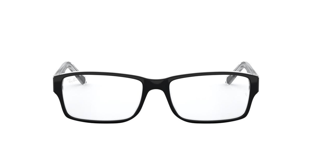 Ray-Ban RX5169 - 2034 - Black On Transparent - 52 mm