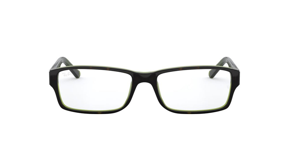 Ray-Ban RX5169 - 2383 - Havana On Green Transparent - 52 mm