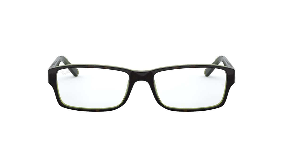 Ray-Ban RX5169 - 2383 - Havana On Green Transparent - 54 mm