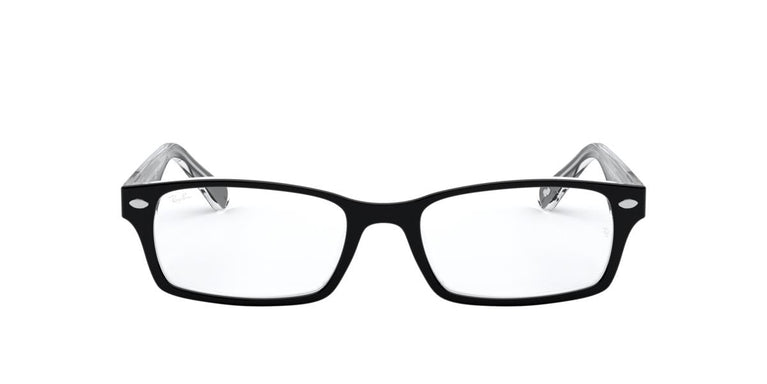 Ray-Ban RX5206 - 2034 - Black On Transparent - 54 mm