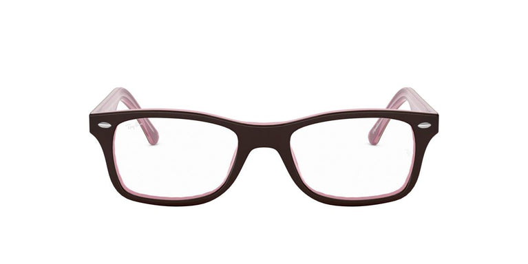 Ray-Ban RX5228 - 2126 - Brown On Opal Pink - 50 mm
