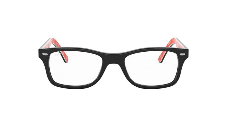 Ray-Ban RX5228 - 2479 - Black On Texture Red - 50 mm