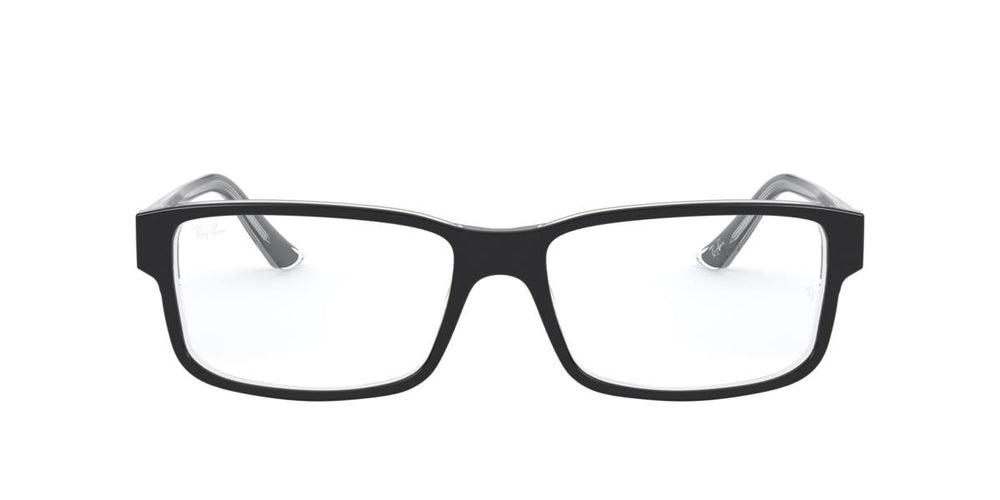 Ray-Ban RX5245 - 2034 - Black On Transparent - 54 mm