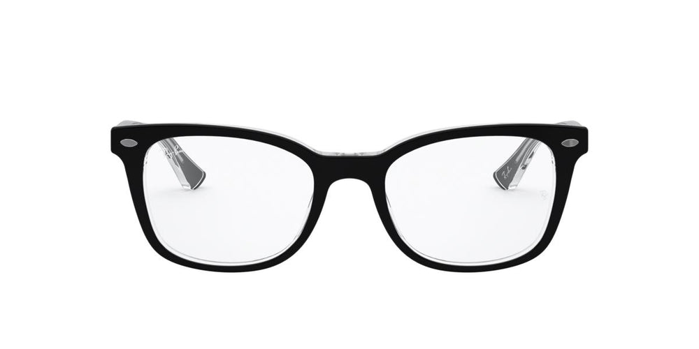 Ray-Ban RX5285 - 2034 - Black On Transparent - 53 mm
