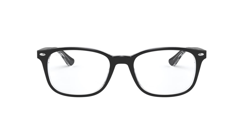 Ray-Ban RX5375 - 2034 - Black On Transparent - 53 mm