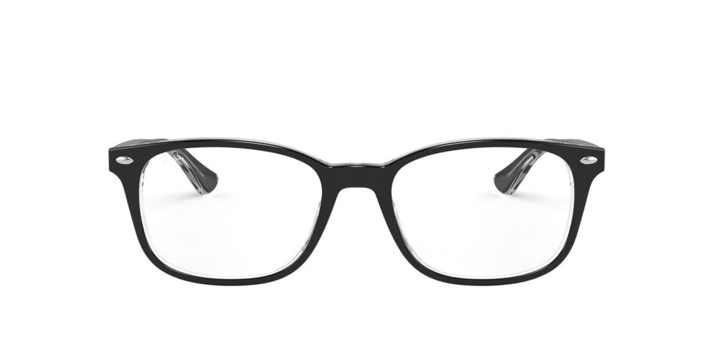Ray-Ban RX5375 - 2034 - Black On Transparent - 51 mm
