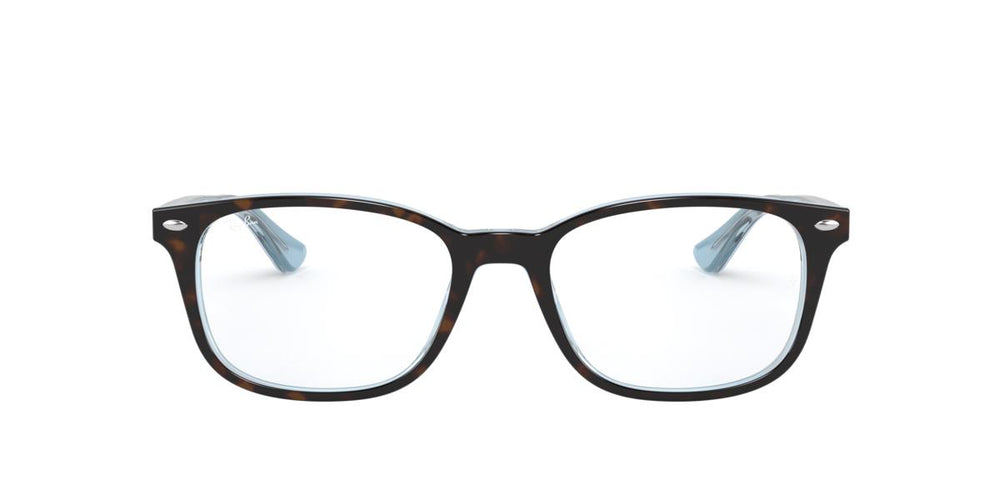 Ray-Ban RX5375 - 5883 - Havana On Light Blue - 53 mm