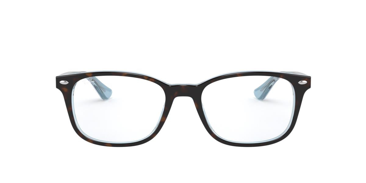 Ray-Ban RX5375 - 5883 - Havana On Light Blue - 51 mm