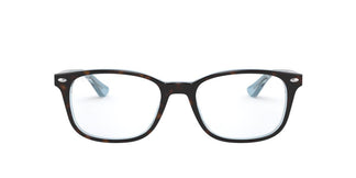 Ray-Ban RX5375 - 5883 - Havana On Light Blue - 51 mm