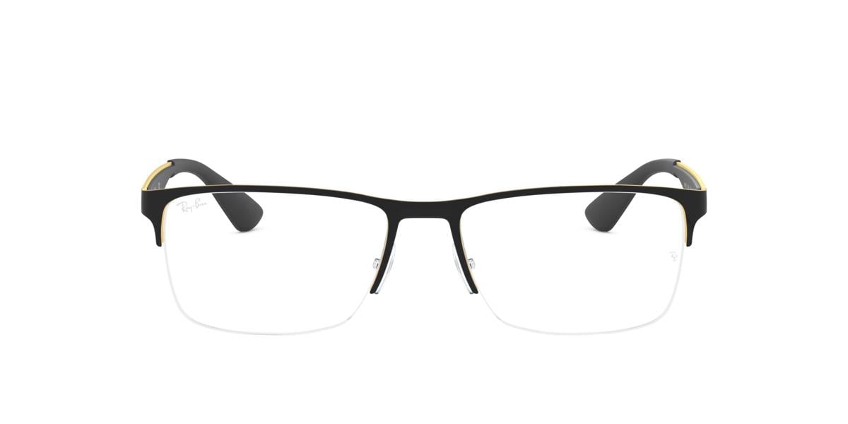 Ray-Ban RX6335 - 2890 - Black On Arista - 56 mm