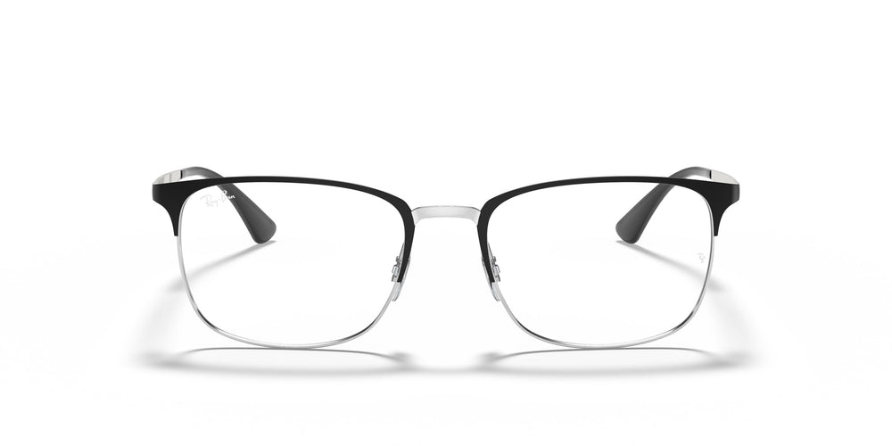 Ray-Ban RX6421 - 2997 - Matte Black On Silver - 52 mm