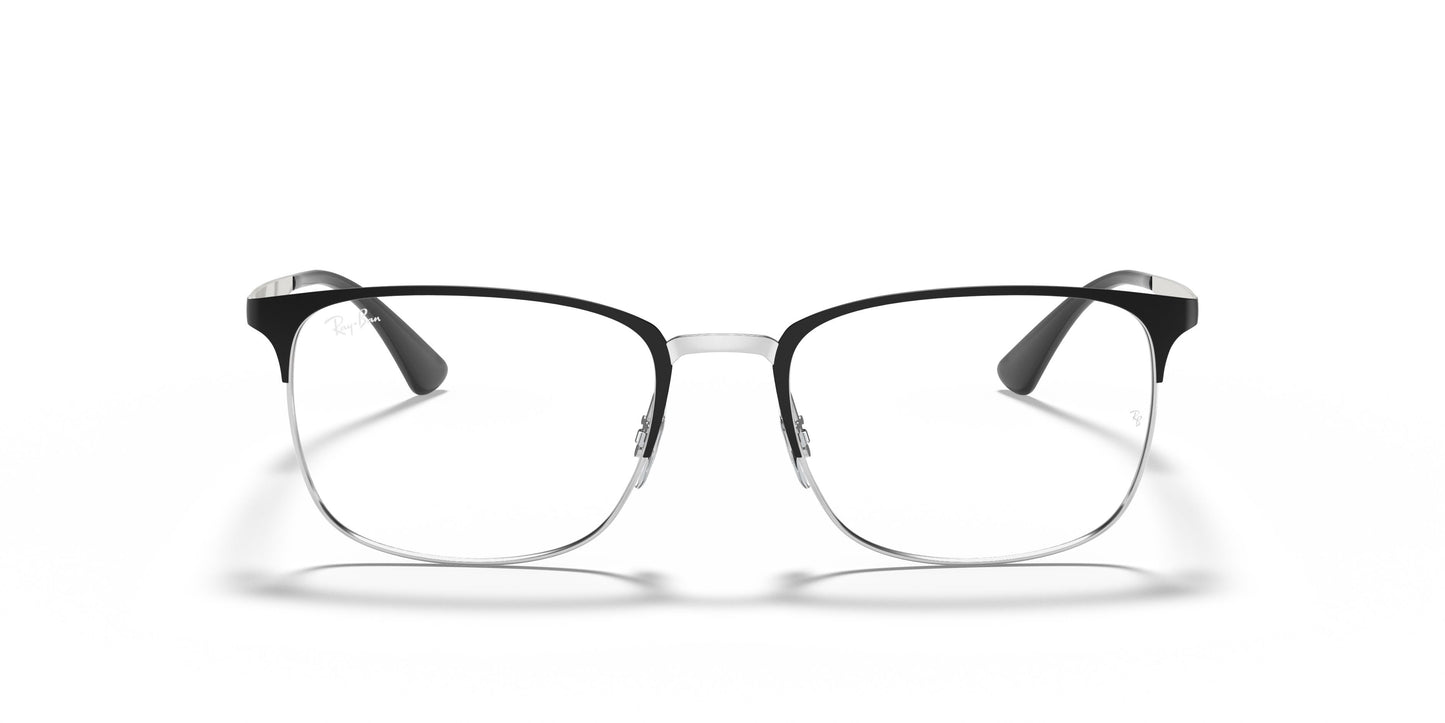 Ray-Ban RX6421 - 2997 - Matte Black On Silver - 54 mm