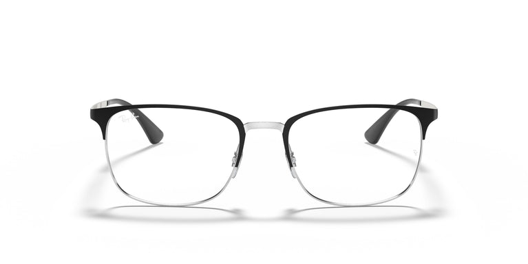 Ray-Ban RX6421 - 2997 - Matte Black On Silver - 54 mm