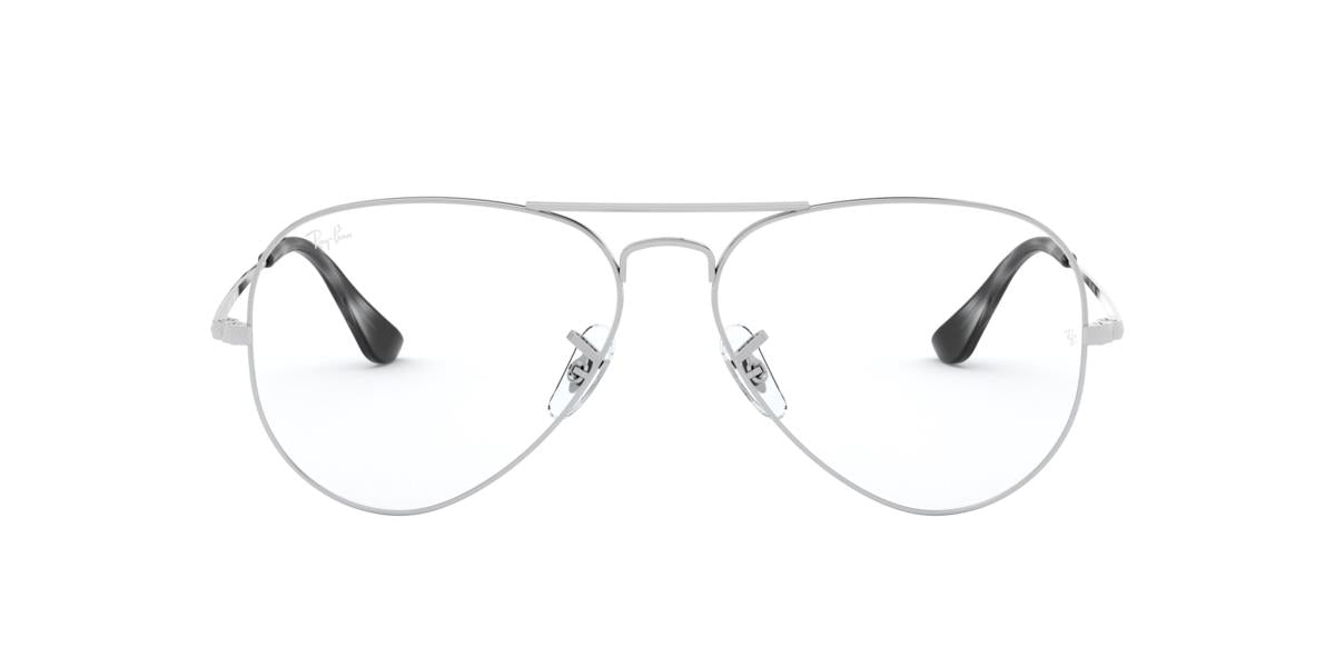 Ray-Ban RX6489 AVIATOR - 2501 - Silver - 55 mm