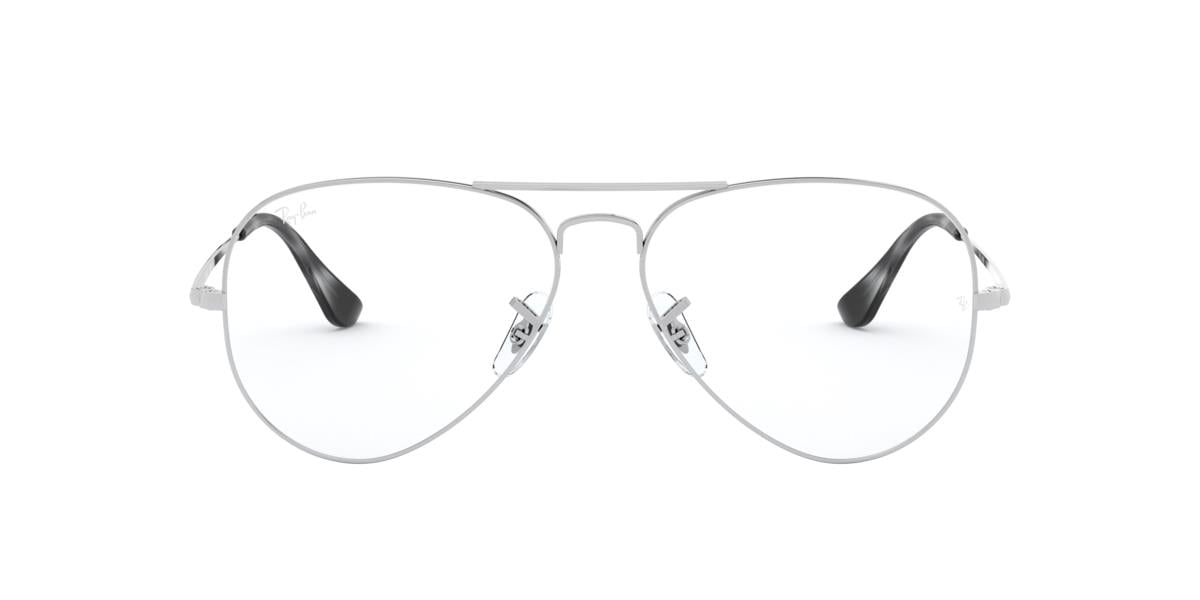 Ray-Ban RX6489 AVIATOR - 2501 - Silver - 58 mm