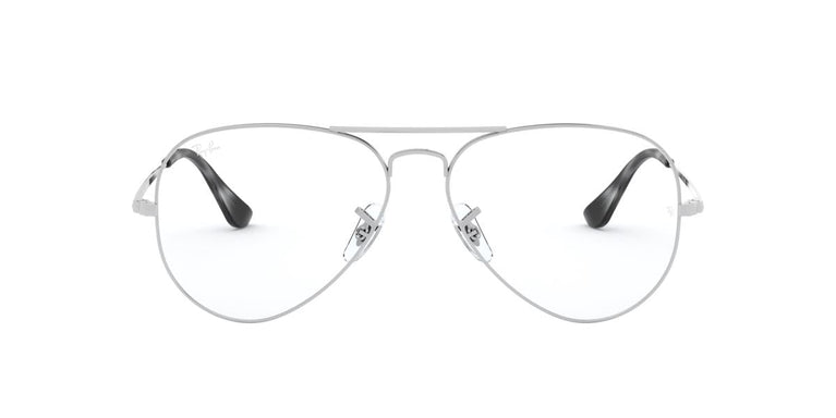 Ray-Ban RX6489 AVIATOR - 2501 - Silver - 58 mm