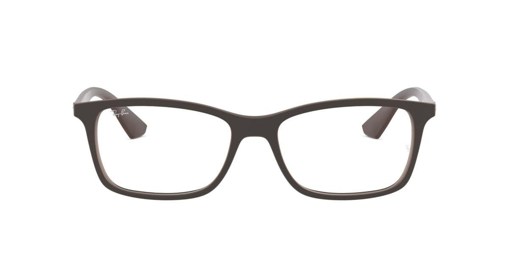 Ray-Ban RX7047 - 5451 - Matte Transparent Brown - 56 mm
