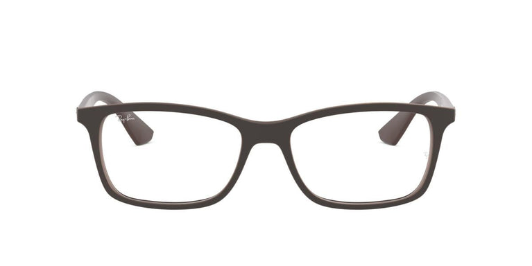 Ray-Ban RX7047 - 5451 - Matte Transparent Brown - 56 mm