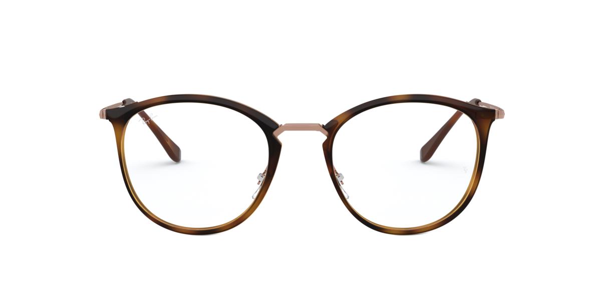 Ray-Ban RX7140 - 5687 - Striped Havana - 49 mm