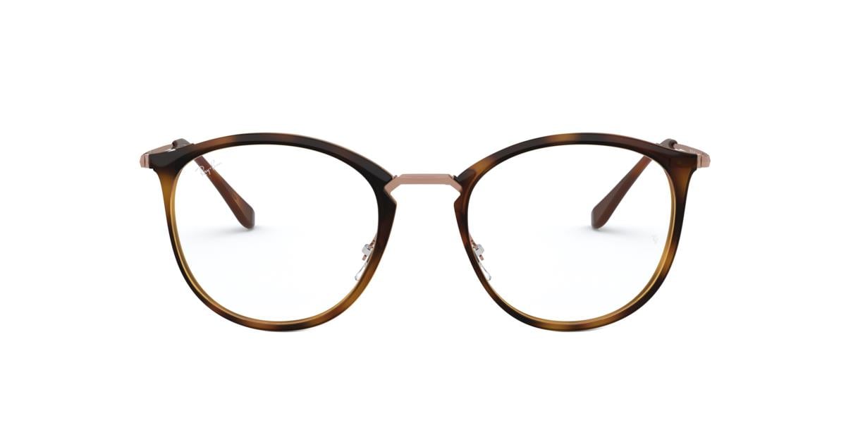 Ray-Ban RX7140 - 5687 - Striped Havana - 51 mm