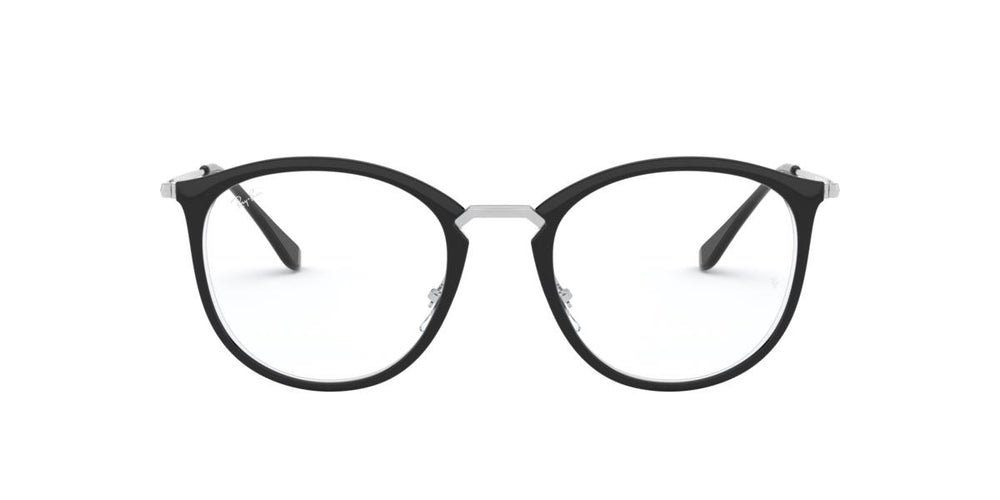 Ray-Ban RX7140 - 5852 - Black On Transparent - 49 mm