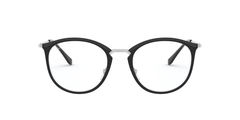 Ray-Ban RX7140 - 5852 - Black On Transparent - 51 mm
