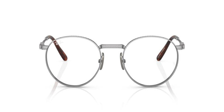 Ray-Ban RX8237V ROUND TITANIUM 1224 50