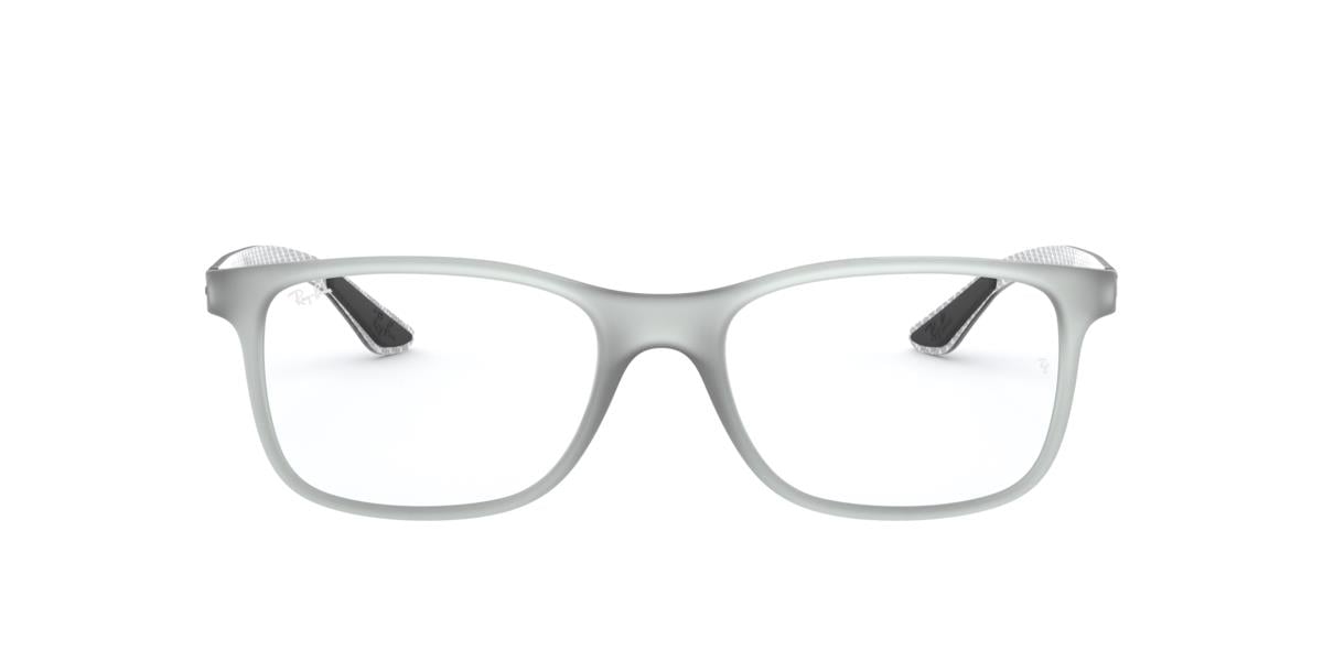 Ray-Ban RX8903 - 5244 - Matte Transparent Grey - 55 mm