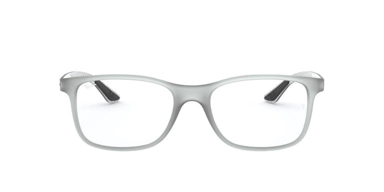 Ray-Ban RX8903 - 5244 - Matte Transparent Grey - 55 mm