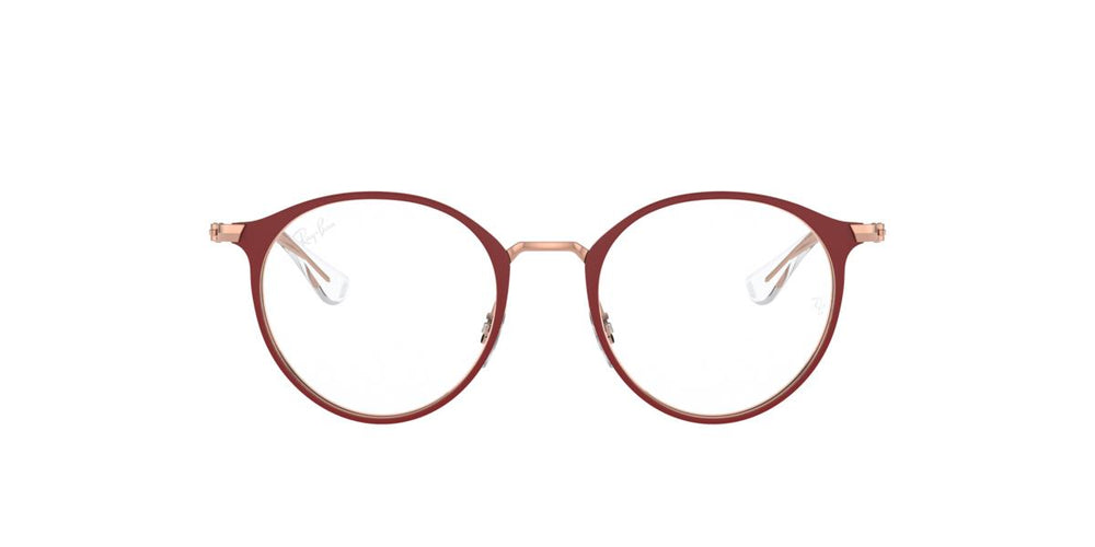 Ray-Ban RY1053 - 4077 - Matte Bordeaux On Rose Gold - 45 mm