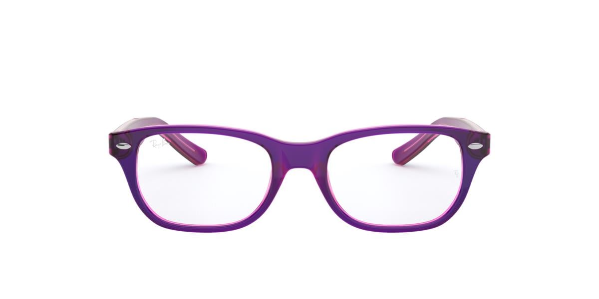 Ray-Ban RY1555 - 3666 - Violet On Fuxia Fluo - 48 mm