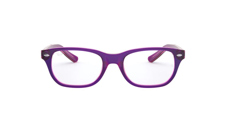 Ray-Ban RY1555 - 3666 - Violet On Fuxia Fluo - 48 mm