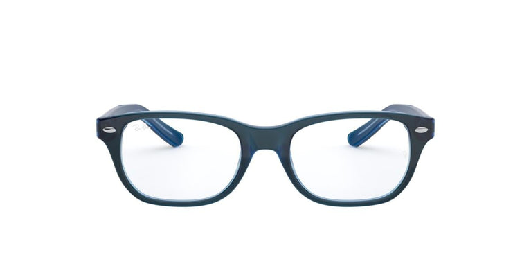 Ray-Ban RY1555 - 3667 - Blue On Blue Fluo - 46 mm
