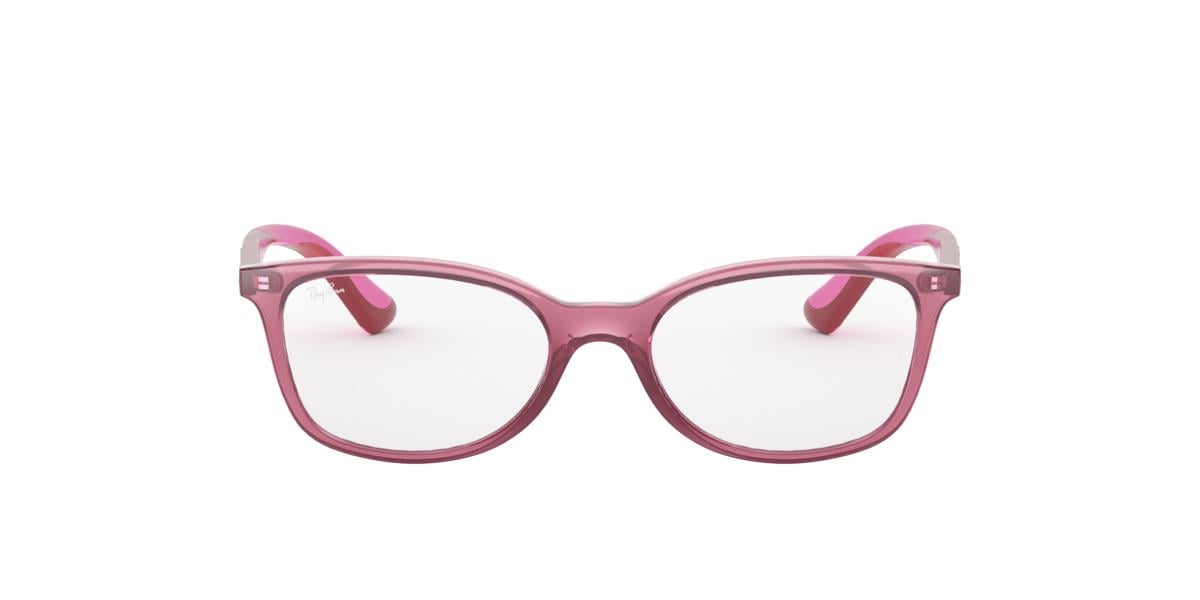 Ray-Ban RY1586 - 3777 - Transparent Red - 47 mm