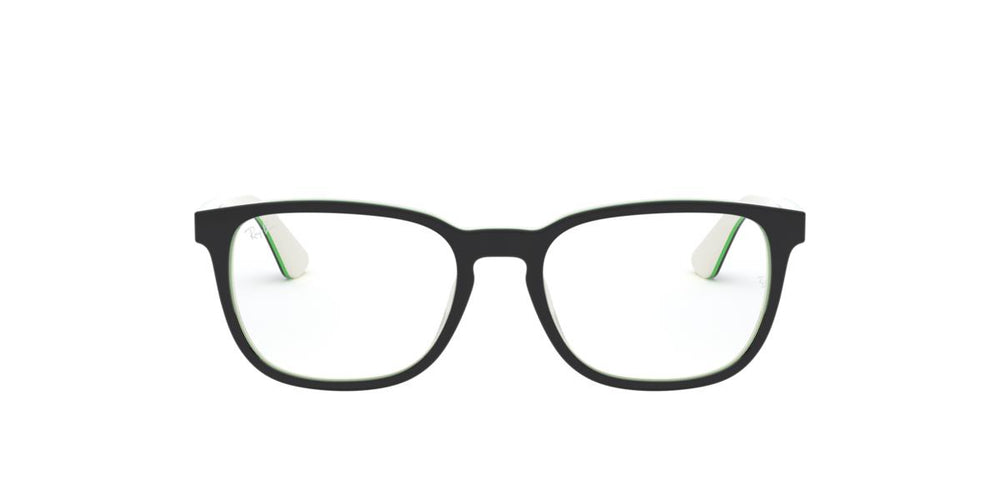 Ray-Ban RY1592 - 3820 - Black On White/Green - 48 mm