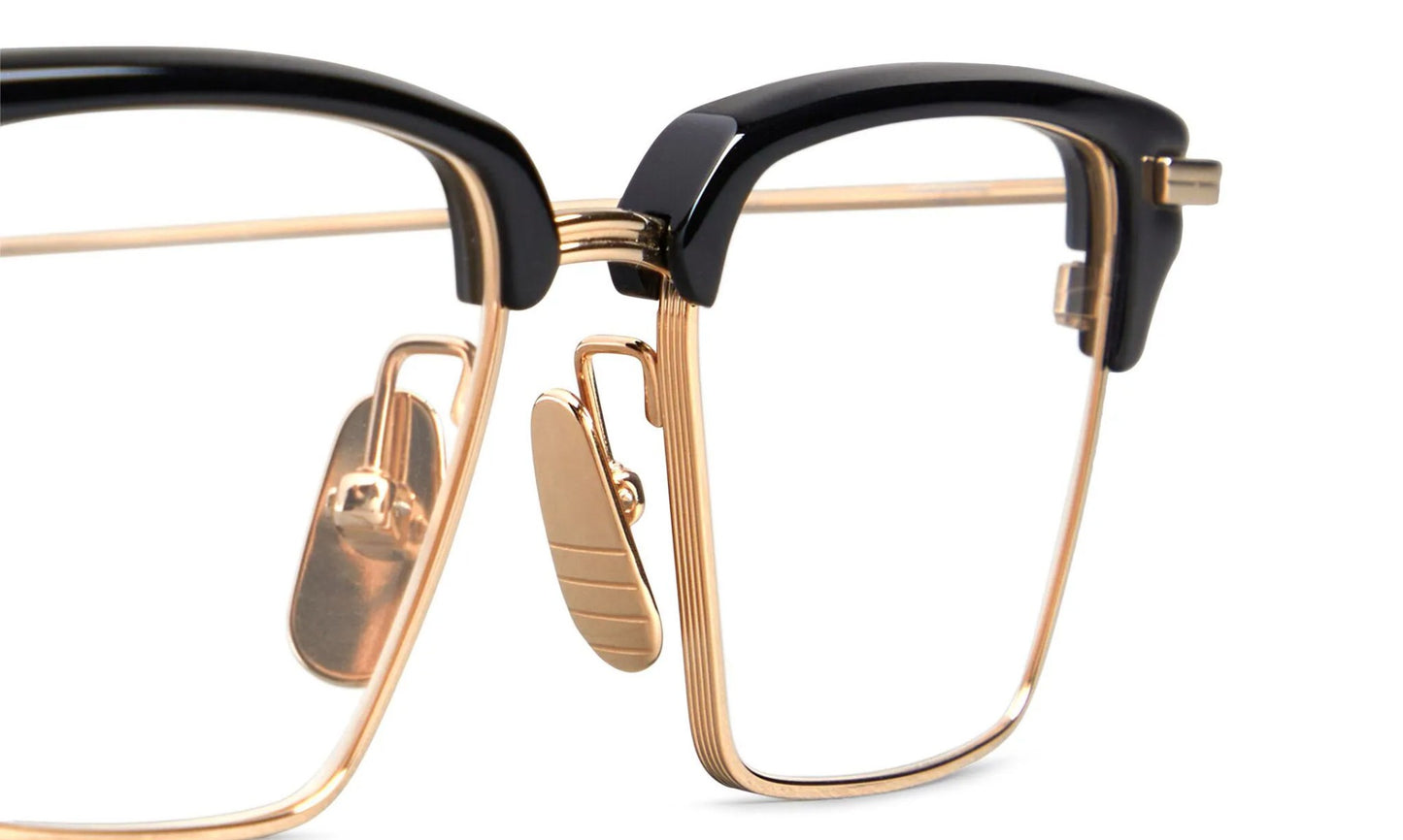 Thom Browne TB-422 WHITE GOLD BLACK