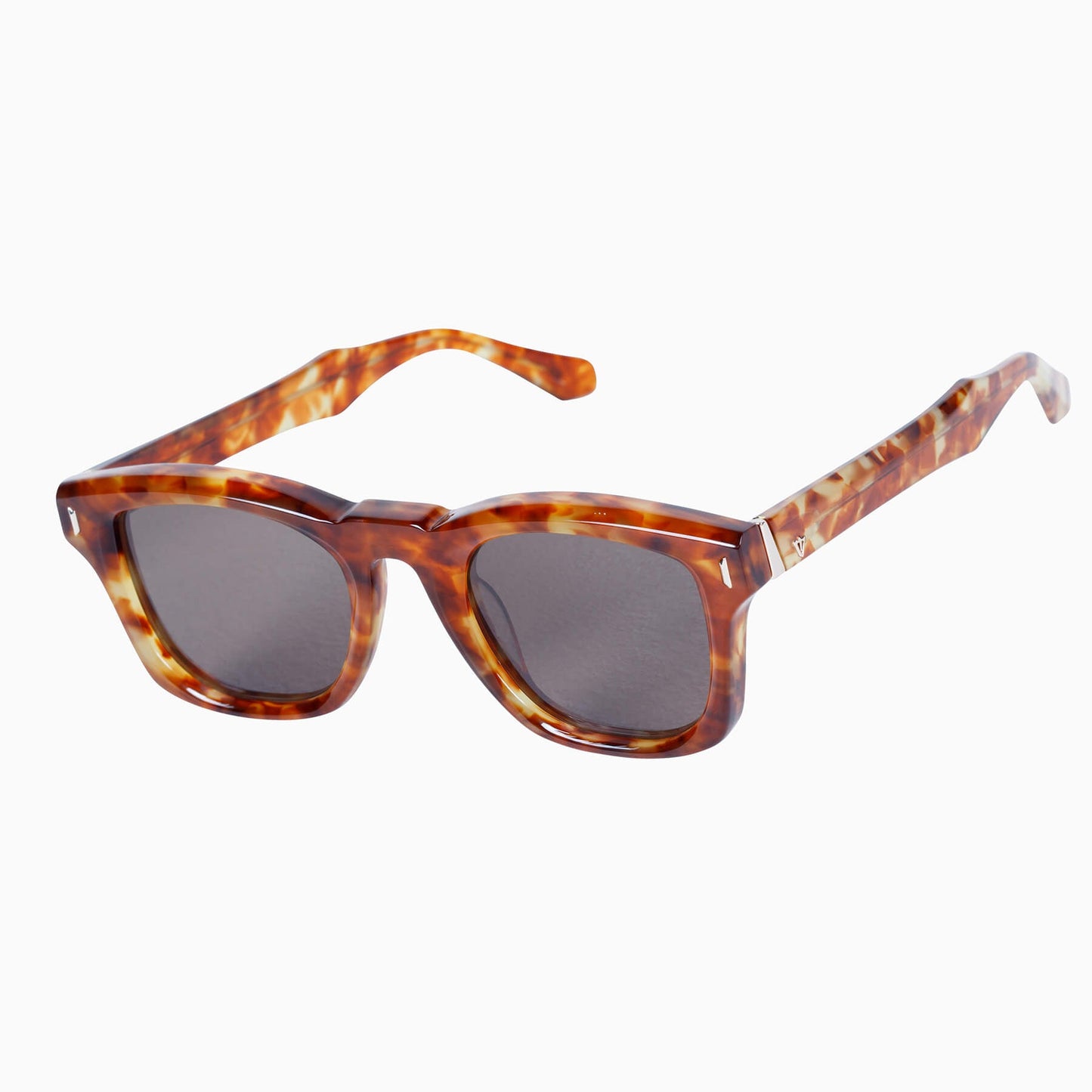 Valley Eyewear Solomon Maple Tort w. Gold  Metal trim Brown Lens 49