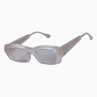 Valley Eyewear Holycity Desert Sand w. Bone Temples Light Brown Lens 51