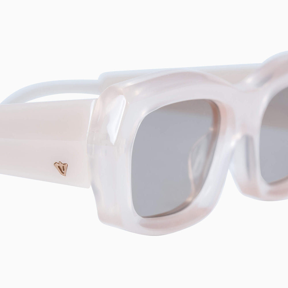 Valley Eyewear Holycity Desert Sand w. Bone Temples Light Brown Lens 51