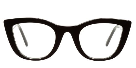 VALLEY Eyewear LUDWIG Gloss Black / Clear 49 mm