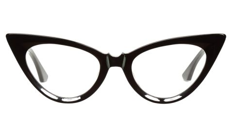 VALLEY Eyewear RAVEN Gloss Black / Clear 51 mm